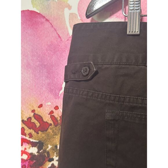 LandsEnd - Straight Knee Length Skirt - Size 18 - Color Brown - Picture 5 of 9